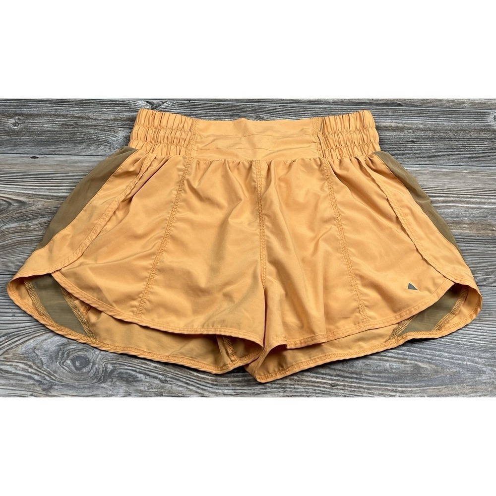 Balance‎ Athletica Breeze Athletic Shorts Orange Drawstring Size XS Gym Running